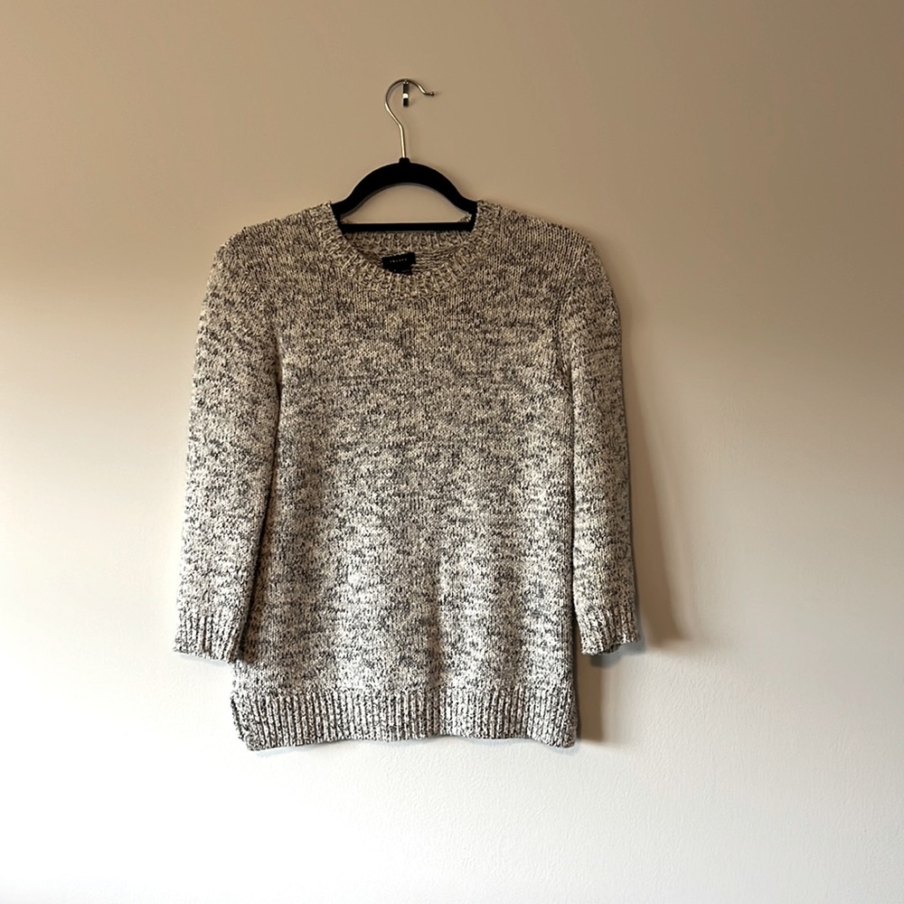 Theory Size Small Marled Grey Sweater